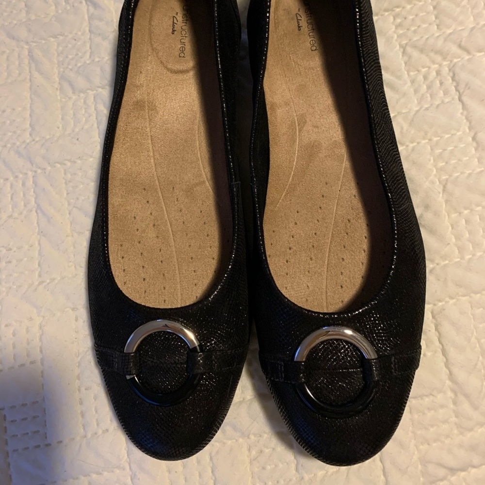 Clark’s flats, never worn